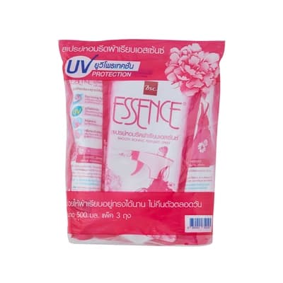 เอสเซ้นซ์ สเปรย์รีดผ้าฟลอรัลสีชมพู 600มล.แพ็ค 3
