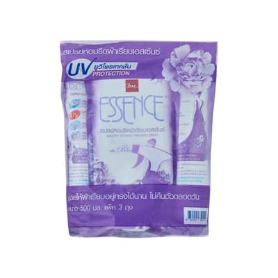 เอสเซ้นซ์ สเปรย์รีดผ้าบลอวซั่มสีม่วง 600มล.แพ็ค 3