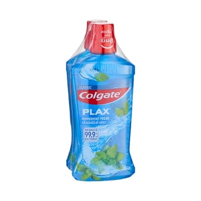 Colgate Plax Pepper Mint 750ML. Pack 2