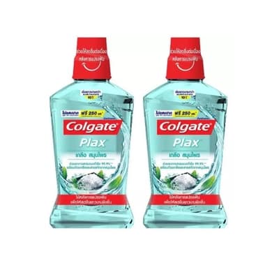 Colgate Plax Salt Herbal 750ML. Pack 2