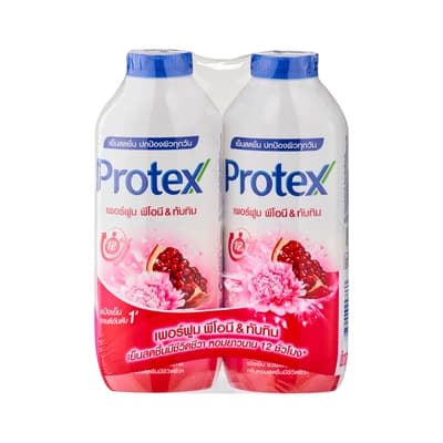 โพรเทคส์ แป้งเย็นพีโอนีทับทิม 280ก แพ็ค2
