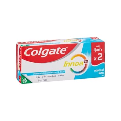Colgate Total Advanced Fresh Toothpaste 110G. Pack2