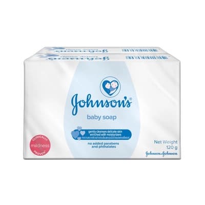 Johnson's Soap 120G.Pack 2