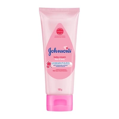 จอห์นสัน เบบี้ ครีม 100 กรัม (Tube)