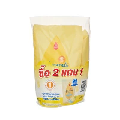 จอห์นสัน ครีมอาบน้ำเด็กท็อปทูโทวอช 400มล. แพ็ค 3