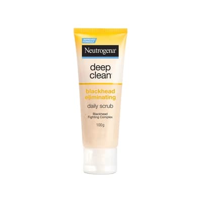 Neutrogena Deep Clean Facail Foam Blackhead Eliminating Daily Scrub 100G.