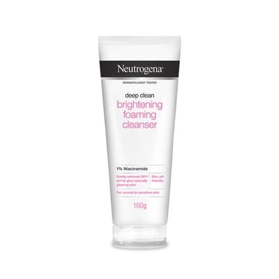 Neutrogena Deep Clean Brightening Foaming Cleanser 100G.