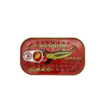 Sumaco Sardine In Tomato Sauce 125G.