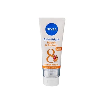 Nivea Extra White Repair & Protect Body Serum SPF50 180ML.