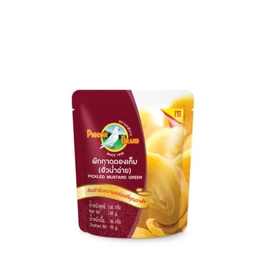 นกพิราบ ผักกาดดองเค็มซอง 145ก.