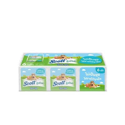 Scott Extra Pop-Up 86 sheets Pack 6