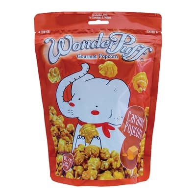 วันเดอร์พัฟฟ์ ข้าวโพดอบเคลือบคาราเมล198ก