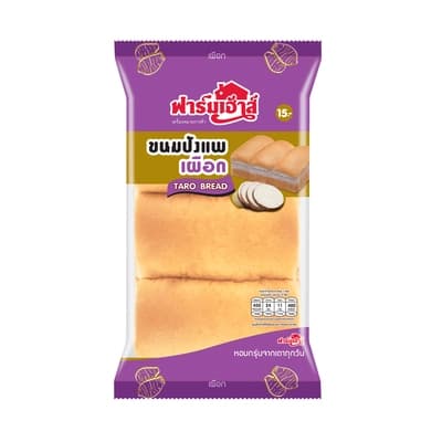 ฟาร์มเฮ้าส์ ขนมปังแพเผือก 140ก.
