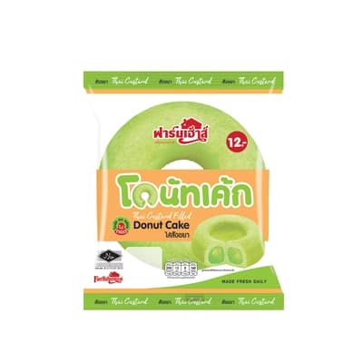 ฟาร์มเฮ้าส์ โดนัทเค้กไส้สังขยา 60ก.