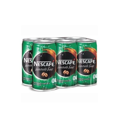 Nescafe Espresso Roast Canned Coffee Size 180ML. Pack 6