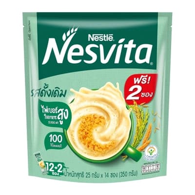 Nesvita Instant Cereal Original Fiber 300G. Pack12