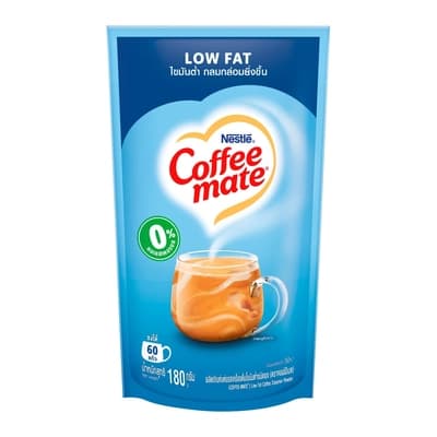 คอฟฟี่เมต ครีมเทียมไขมันต่ำชนิดถุง 180ก.