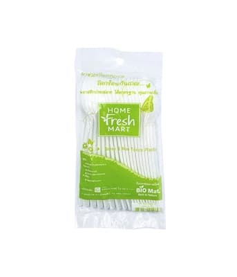 Home Fresh Mart Bio Mat Spoon 6" 20PCS.