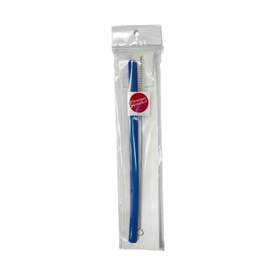 Gourmet Market Silicone Straw, cleaning brush with fabric bag No.27