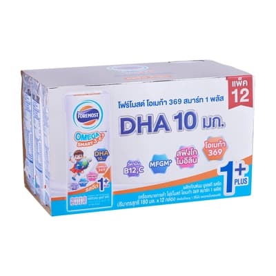 Foremost Omega Smart 1Plus Plain 180 MlL Pack12