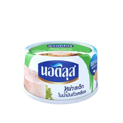 Nautilus Tuna Steak in Soybean Oil 170G.