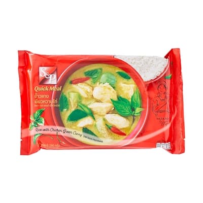 เอสแอนด์พี ควิกมีลข้าวแกงเขียวหวานไก่ 290ก.