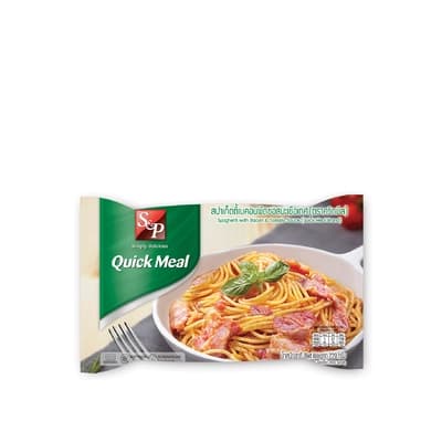 S&P Spaghetti with Bacon & Tomato Sauce 220G.