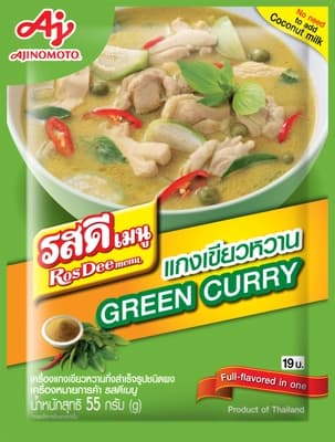 รสดีเมนู แกงเขียวหวาน 55 กรัม