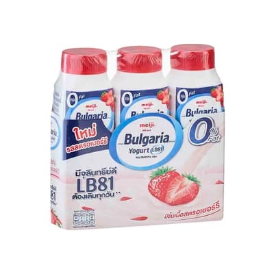 Meiji Bulgaria Strawberry 150ml.*3