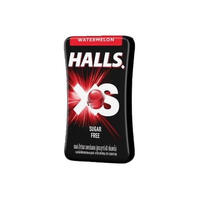 Halls XS Watermelon Flavored Sugar Free Candy 15G.