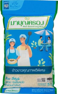 มาบุญครอง ข้าวขาวคัดคุณภาพพิเศษ100% 5กก.