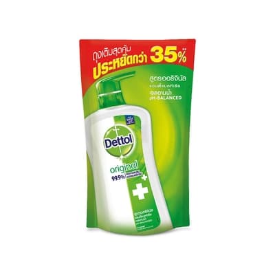 เดทตอลเจลอาบน้ำออริจินัล ถุงเติม370กรัม
