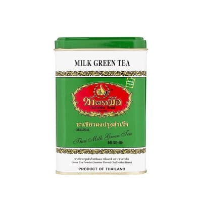 Hand Thai Green Tea Milk Mixes Tin 2.5G. Pack 50