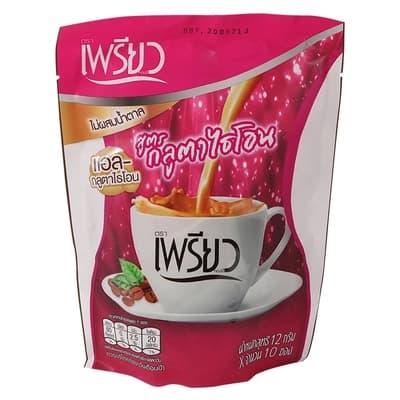 เพรียวคอฟฟี่ กาแฟสำเร็จสูตรกลูตา120G.