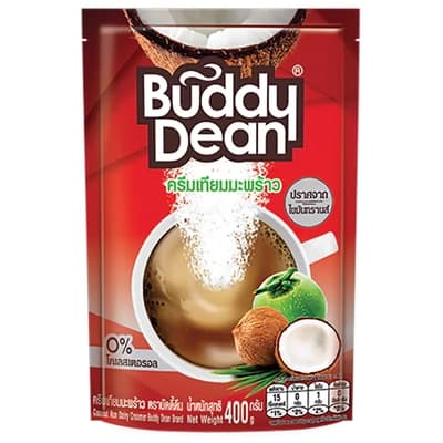 บัดดี้ดีน ครีมเทียม(ฟอยส์) 400ก.
