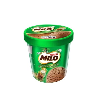 MILO Pint Ice Cream Chocolate 375ML.