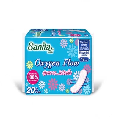 Sanita PantyLiner Oxygen Flow 20PCS.