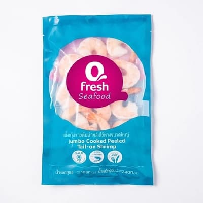 QFRESH Peeled Tailon Shrimp (No.31-40) 240G.