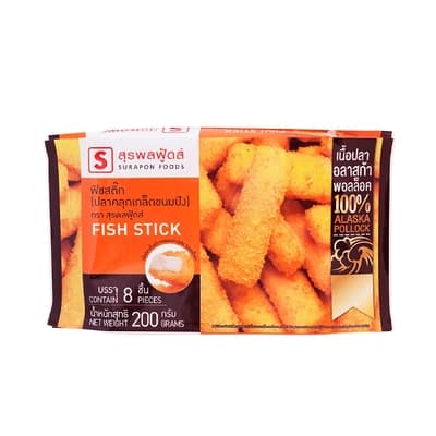 Surapon Foods Fish Stick 200G.