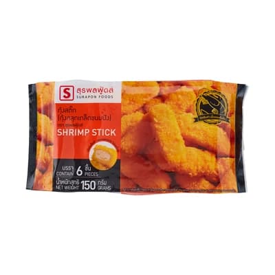 สุรพลฟู้ดส์ กุ้งคลุกเกล็ดขนมปัง 150ก.