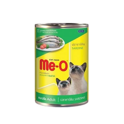 มีโอ อาหารเปียกแมวแบบกระป๋อง สูตรปลาซาร์ดีน 400ก.