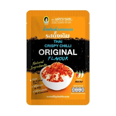 แม่ประนอม น้ำพริกคั่วอบกรอบดั่งเดิม 20ก