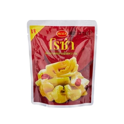 โรซ่า ผักกาดดองเผ็ดหวาน 145 กรัม