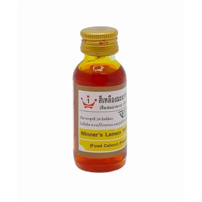 วินเนอร์ สีผสมอาหาร(เหลืองมะนาว) 1-OZ.