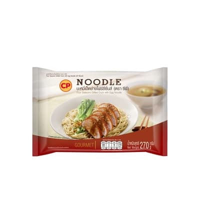 CP Four Seasons Grilled Duck with Egg Noodle 270G.