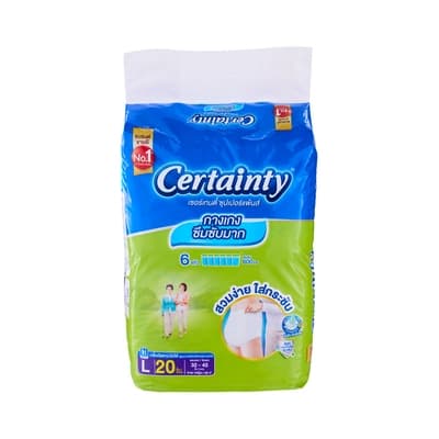 Certainty Super Pants Size L 20PCS.