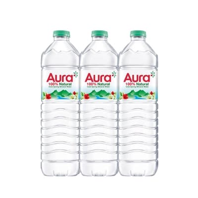 Aura Mineral Water 1.5LTR. Pack 6