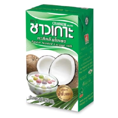 Chaokoh Pandan Scented Coconut Milk 250ML