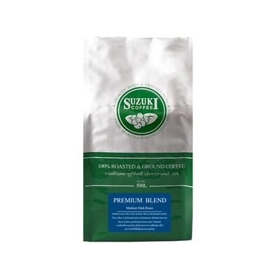 ซูซูกิ กาแฟคั่วบดพรีเมี่ยมเบลนด์ 500ก.