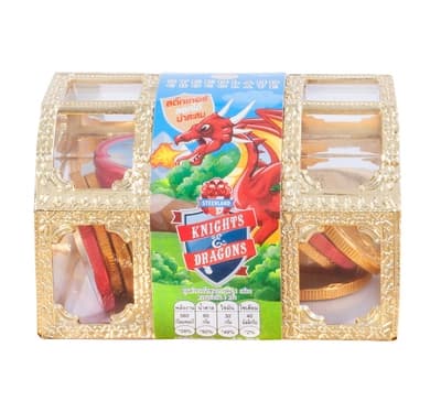 Steenland Choco Coin Treasure Chest 104g.